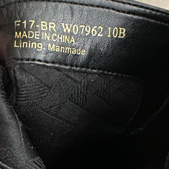 Cole Haan Women's Althea Leather/Suede Ankle Boot Black Size 7.5 - Picture 10 of 10